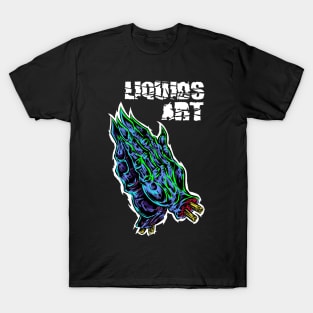 Demons Prayer w/ liquidsart T-Shirt